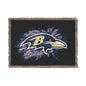 Baltimore Raven's Woven Blanket (CWA Original Design)