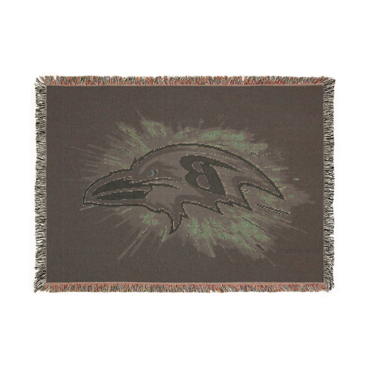 Baltimore Raven's Woven Blanket (CWA Original Design)