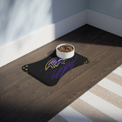 Baltimore Raven's Pet Feeding Mats - (CWA Original Design)