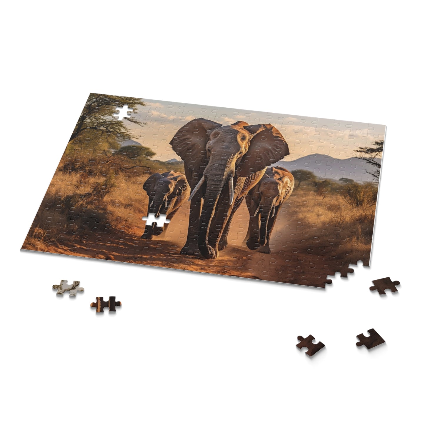 Elephants Puzzle Box - 252 pc (CWA Original Design)