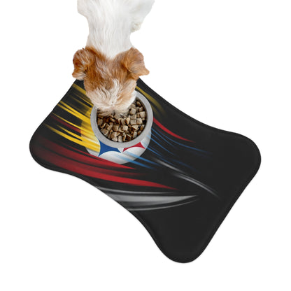 Pittsburg Steelers Pet Feeding Mats - Design (CWA Original Design)