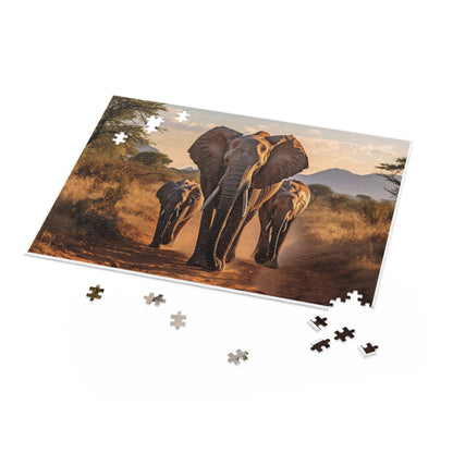 Elephants Puzzle Box - 252 pc (CWA Original Design)